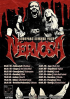  Nervosa, Horrible Creatures, Chrudim - R klub - 12.7.2019